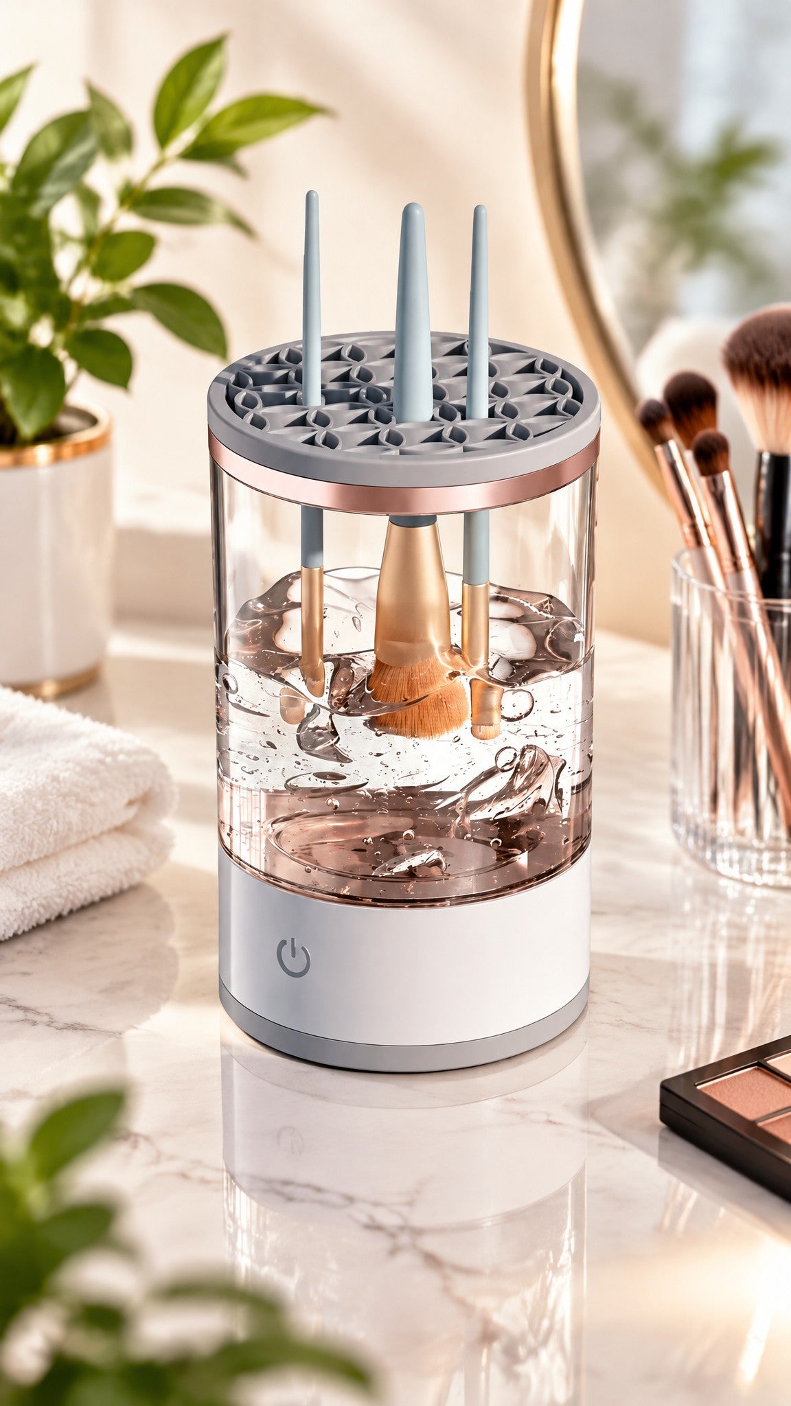 Rechargeable Makeup Brush Cleaner
