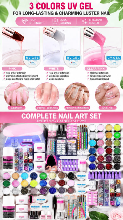 Nail art painting glue set